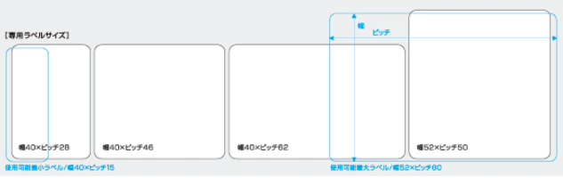 マックス　感熱紙ラベル　LP-S4028HVP（1箱50巻入）※剥離発行向けタイプ - 1